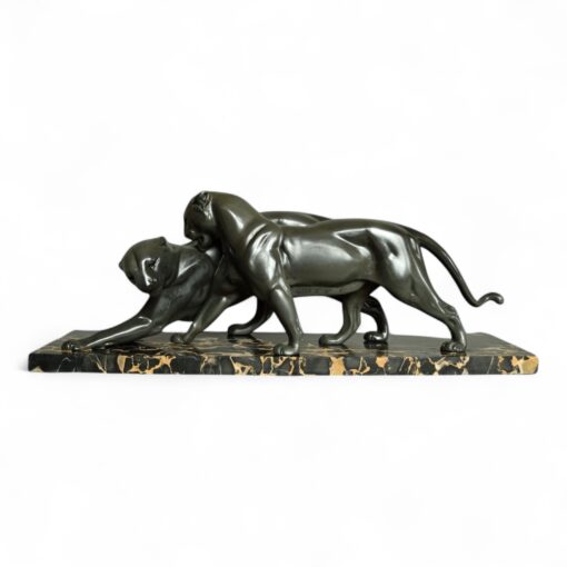 Art Deco Panther Sculpture - Styylish