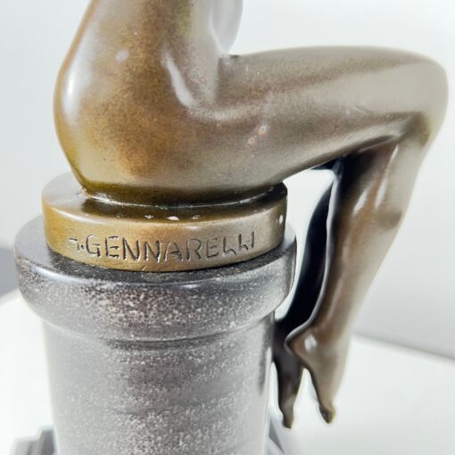 Art Deco Bronze Gennarelli - Etching - Styylish