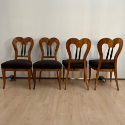 Set of 4 Biedermeier Balloon Chairs - 2 fronts, 2 backs - Styylish