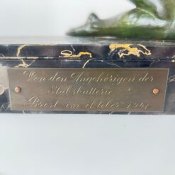 Art Deco Bronze Sculpture - Plaque - Styylish