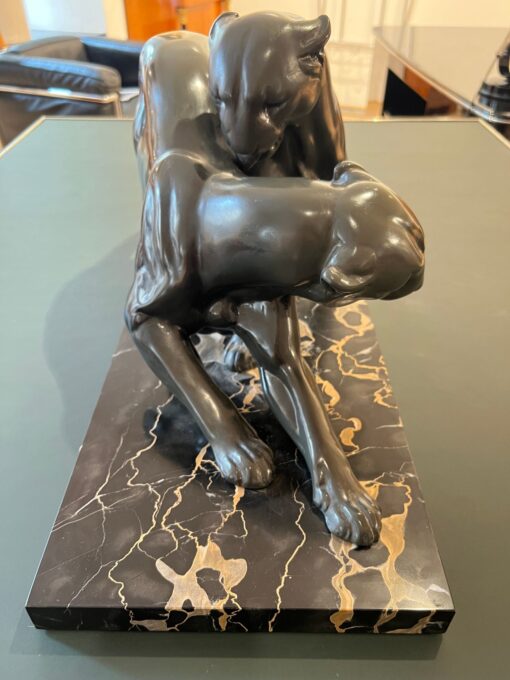 Art Deco Panther Sculpture - Neck - Styylish