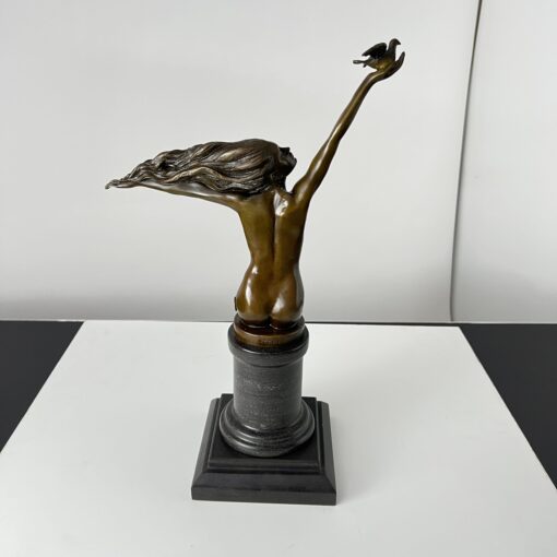 Art Deco Bronze Gennarelli - Back Profile - Styylish