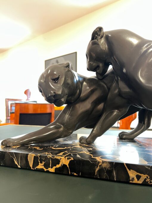 Art Deco Panther Sculpture - Faces - Styylish