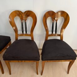 Set of 4 Biedermeier Balloon Chairs - seats - Styylish