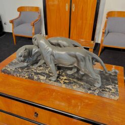 Art Deco Panther Sculpture - Staged - Styylish