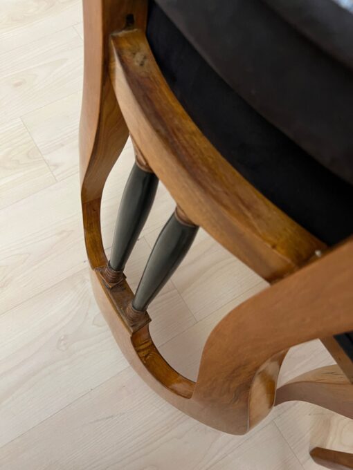 Set of 4 Biedermeier Balloon Chairs - back detail - Styylish