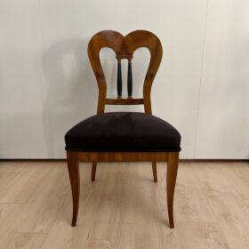 Set of 4 Biedermeier Balloon Chairs, Germany circa 1825