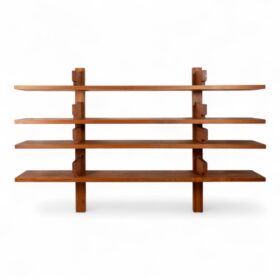 Pierre Chapo “B17C” Bookcase in Elm – 1970s