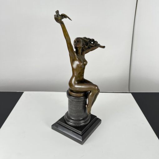 Art Deco Bronze Gennarelli - Front Side - Styylish