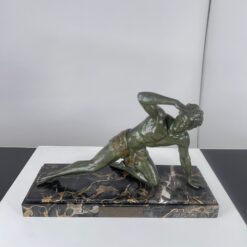 Art Deco Bronze Sculpture - Full - Styylish