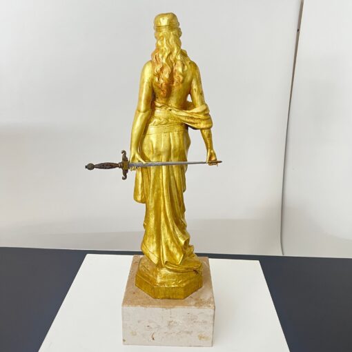 Jugendstil Bronze Judith Sculpture - Back Sword - Styylish