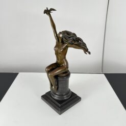 Art Deco Bronze Gennarelli - Side View - Styylish