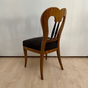 Set of 4 Biedermeier Balloon Chairs, Germany circa 1825