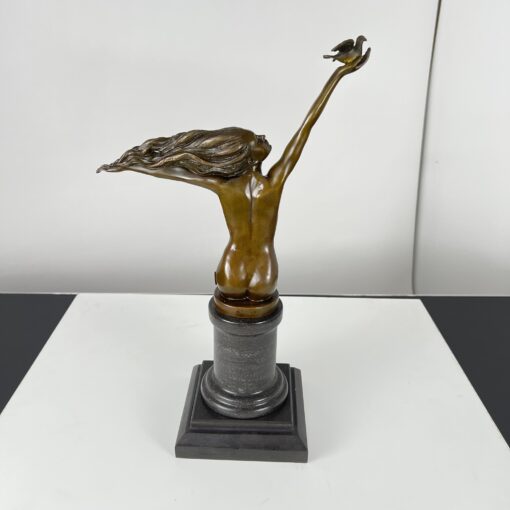 Art Deco Bronze Gennarelli - Back View - Styylish