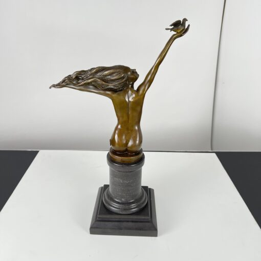 Art Deco Bronze Gennarelli - Back View - Styylish