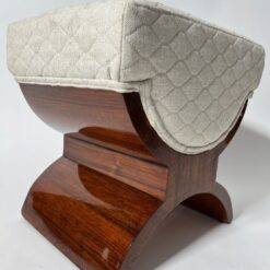 French Art Deco Stool - 3/4 closeup - Styylish