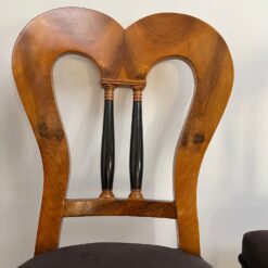 Set of 4 Biedermeier Balloon Chairs - seat back - Styylish