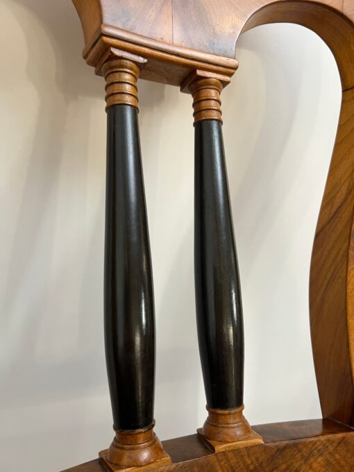 Set of 4 Biedermeier Balloon Chairs - closeup - Styylish