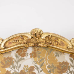 Louis XV Queen Armchair - Gold Detail - Styylish