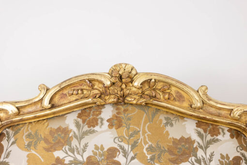 Louis XV Queen Armchair - Gold Detail - Styylish