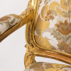 Louis XV Queen Armchair - Armrest Cushion - Styylish