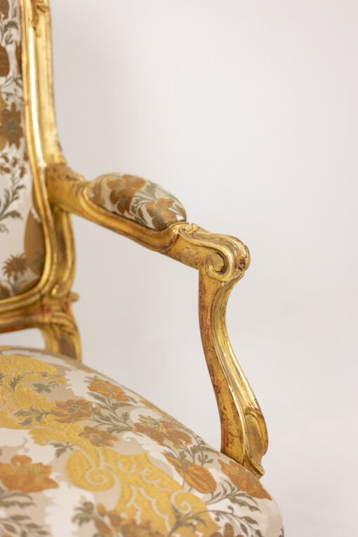 Louis XV Queen Armchair - Armrest - Styylish