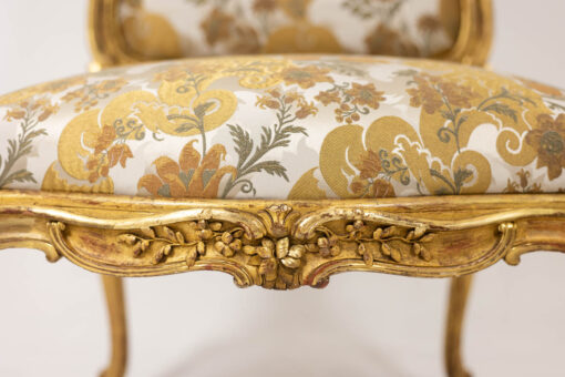 Louis XV Queen Armchair - Bottom Detail - Styylish