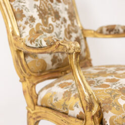 Louis XV Queen Armchair - Side Detail - Styylish