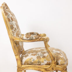 Louis XV Queen Armchair - Side Profile - Styylish