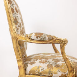 Louis XV Queen Armchair - Side - Styylish