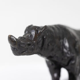 François Pompon “Rhinoceros” Sculpture in Bronze – 2006 Print