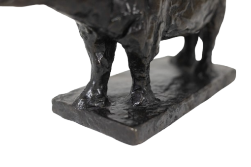 Bronze Rhinoceros Sculpture - Base Detail - Styylish