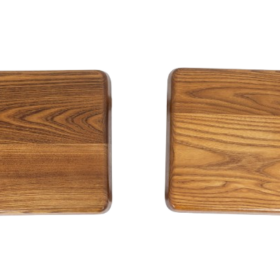 Pierre Chapo Pair of Stools in Natural Blond Elm – 1970s