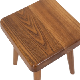 Pierre Chapo Pair of Stools in Natural Blond Elm – 1970s