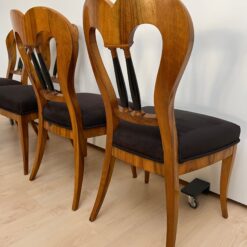 Set of 4 Biedermeier Balloon Chairs - 3/4 backs - Styylish