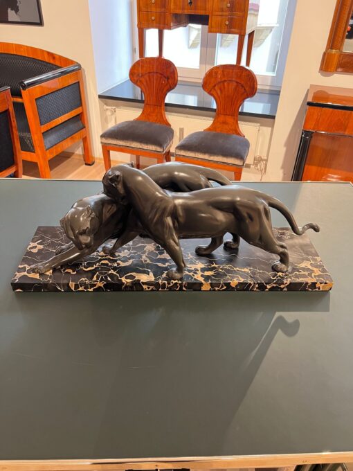 Art Deco Panther Sculpture - Side Profile - Styylish
