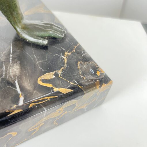 Art Deco Bronze Sculpture - Base Detail - Styylish