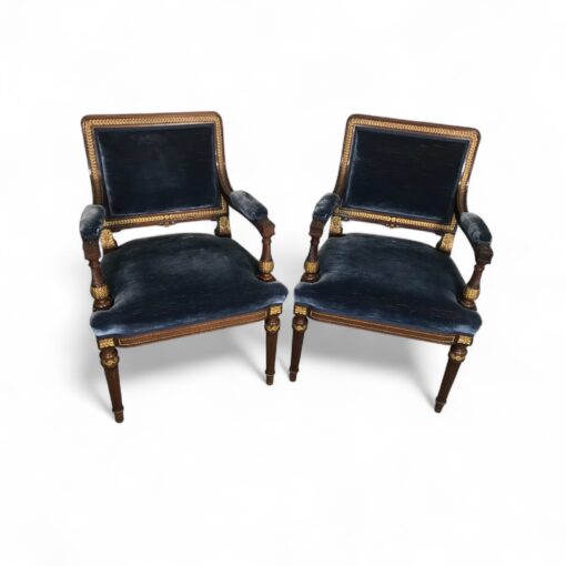 Pair of Louis XVI Style Armchairs- Styylish