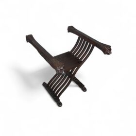 Antique Scissor Chair, Germany 1900