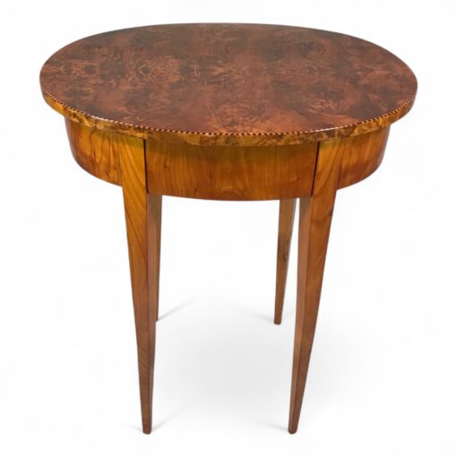 Oval Biedermeier Side Table- Styylish