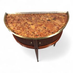 Demi Lune Console Table, France 1790