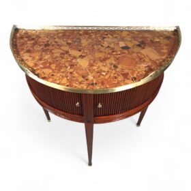 Demi Lune Console Table, France 1790