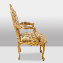 Louis XV Queen Armchair - Side - Styylish