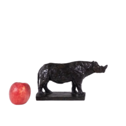 Bronze Rhinoceros Sculpture - Size - Styylish