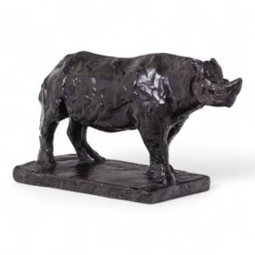 François Pompon “Rhinoceros” Sculpture in Bronze – 2006 Print