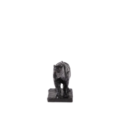 Bronze Rhinoceros Sculpture - Front - Styylish