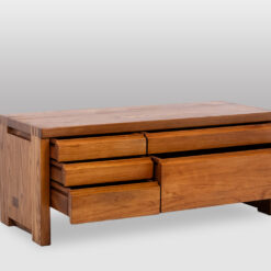 Pierre Chapo Chest Drawers - Front Profile with Drawers Open - Styylish
