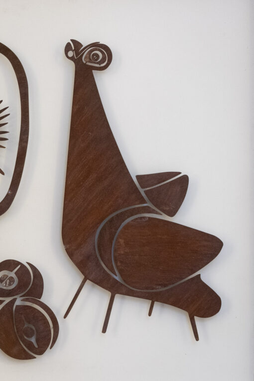 Metal Panel "Natumo" - Bird Detail - Styylish