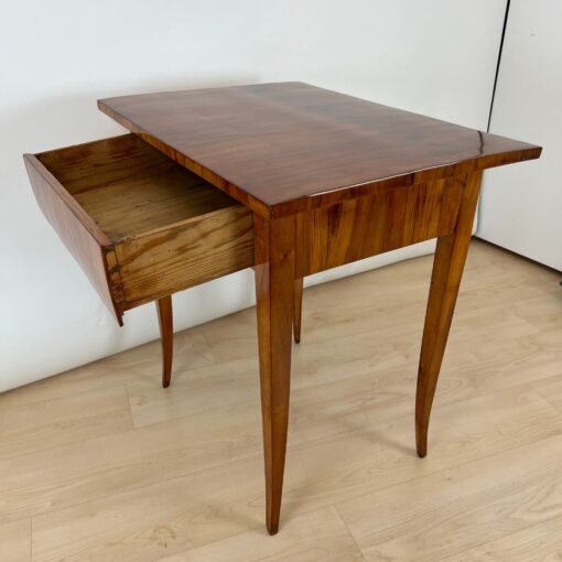 Biedermeier Cherrywood Side Table, South Germany circa 1820 - Image 12