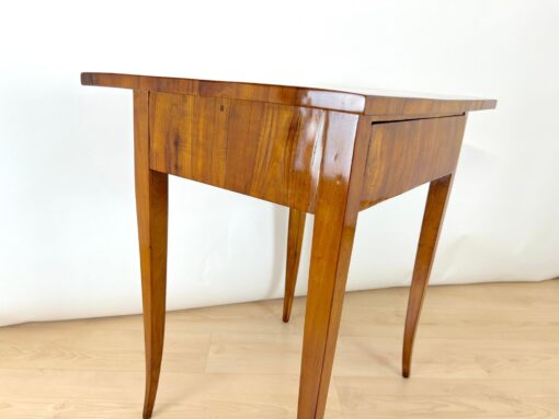 Biedermeier Cherrywood Side Table, South Germany circa 1820 - Image 18